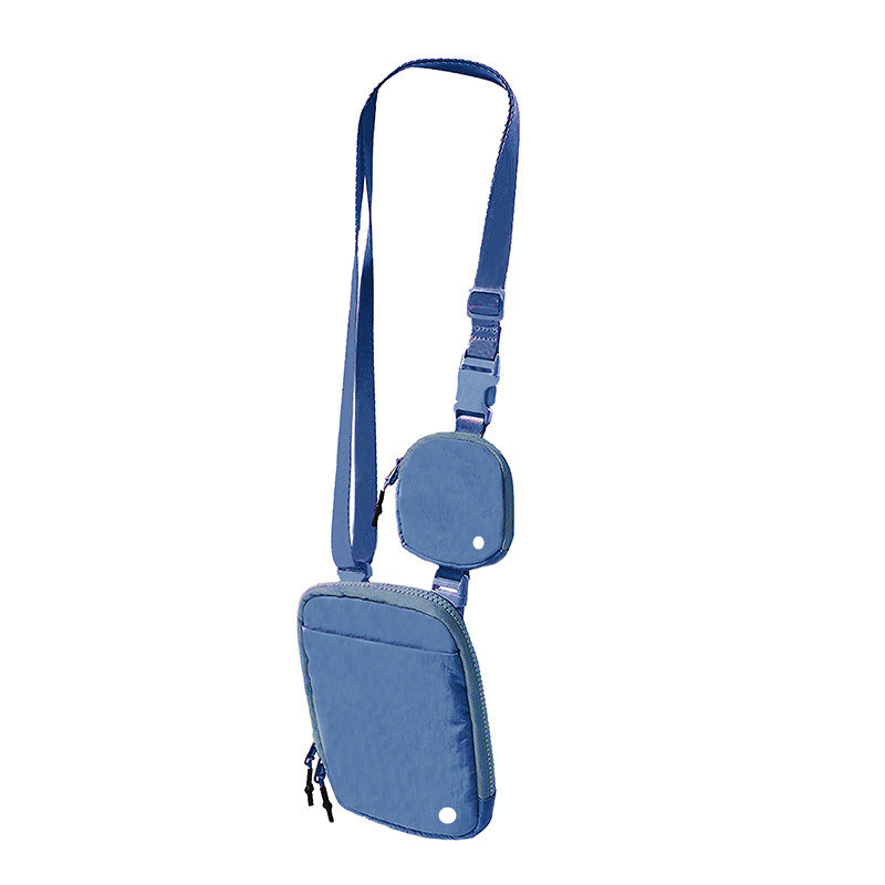 LL Outdoor Bags PU Zweiteilige abnehmbare Wasitbag Sport Schulter Umhängetasche Multifunktionstasche Handy Geldbörse 8 Farben LL228