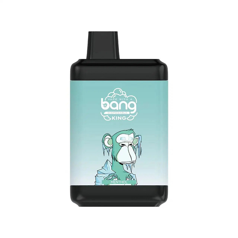 Vape monouso ricaricabile Bang King 8000 sbuffi 0% 2% 3% 5% 16 ml Pod 650mAh 20 gusti Penna Vape preriempita