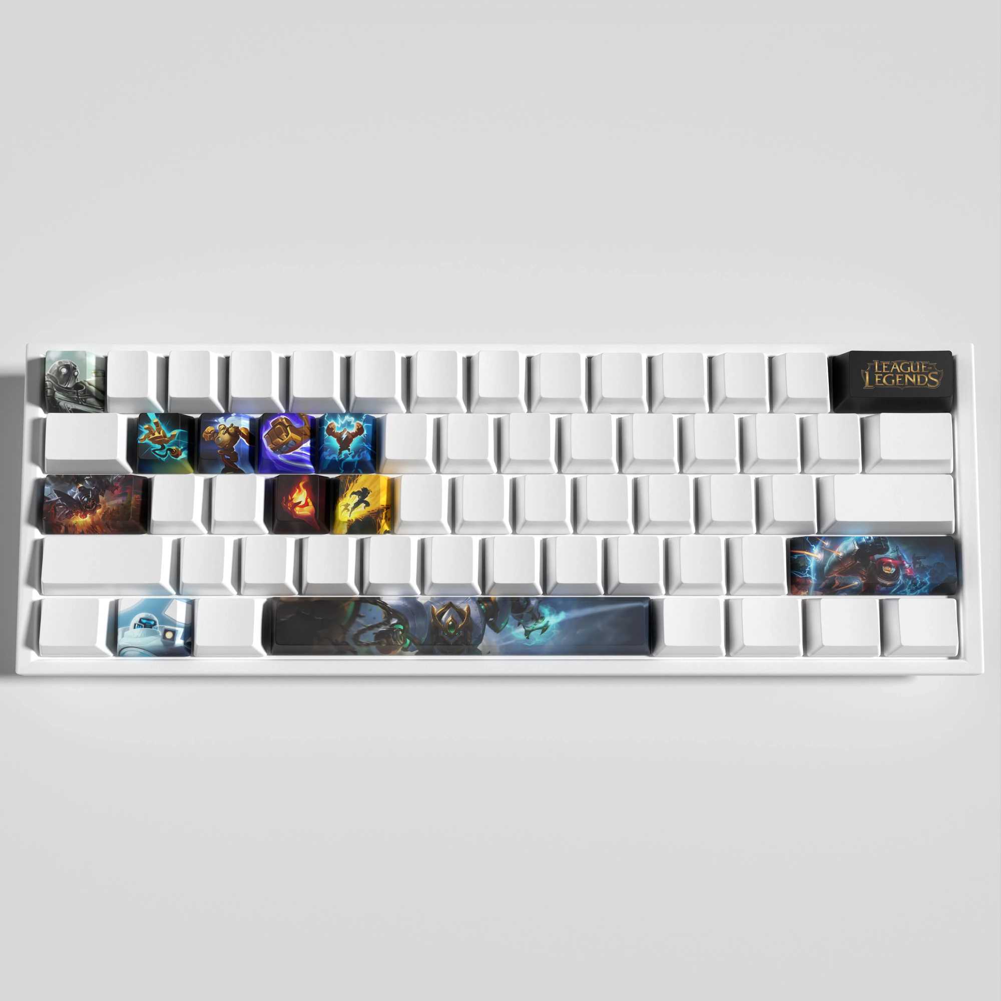 キーボードキーボードBlitzCrank Keycaps Legence of Legends Keycaps Game Keycaps OEMプロファイル