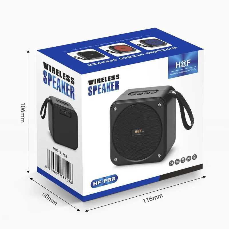 Alto-falantes portáteis Portátil Sem Fio Bluetooth Speaker 360 Estéreo Karaokê Subwoofer Square Dance Music Center Outdoor Soundbox Caixa De Som YQ240124