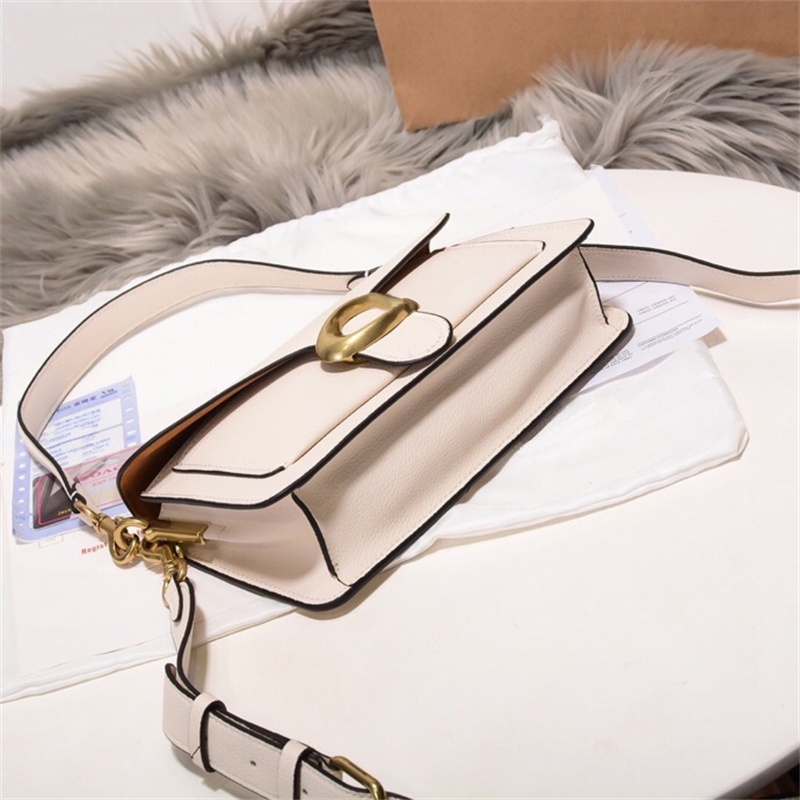 Designer bag crossbody tabby bag shoulder bag for women tote Handbag Real Leather leather baguette embossed bag pochette flap chain Leather Shoulder Bag