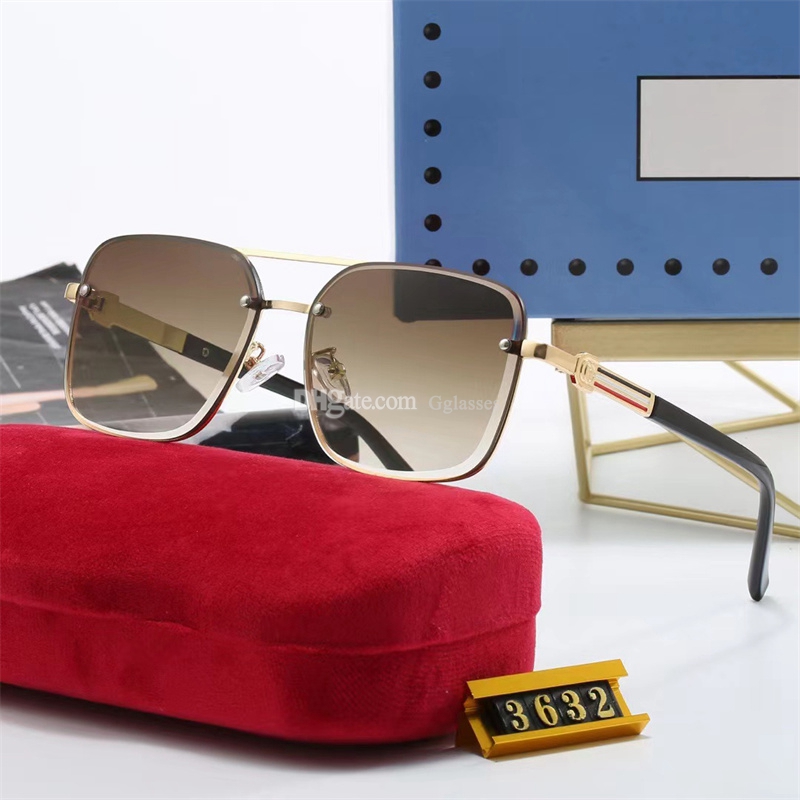 Luksusowe projektanty przeciwsłoneczne Mężczyźni Kobiety Okulary przeciwsłoneczne Klasyczna marka luksusowe okulary przeciwsłoneczne moda retro okulary wysokiej jakości sklep z fabryką podróży