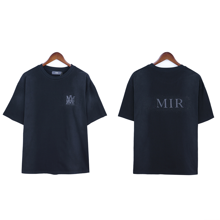 Women's T-shirt designer shirt unisex round neck short sleeved letter rhinestone pattern minimalist casual sports top
