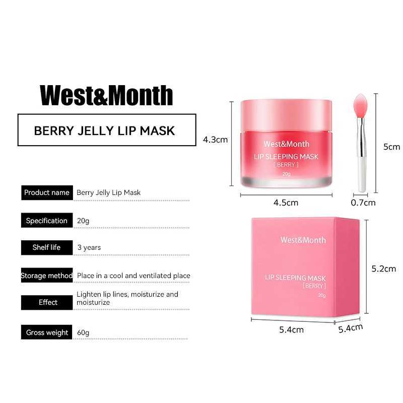 Lip Gloss Repair Lip Mask Day And Night Care Lipstick Soothe Replenish Water Remove Dead Skin Smooth Moisturizing Nutrition Lip Mask Care