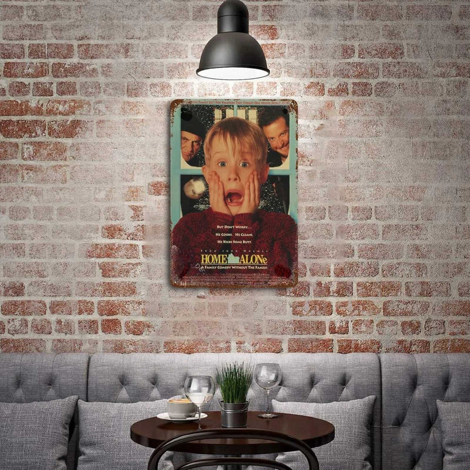 Pittura su metallo Manifesti di film vintage The Office Friends TV Kraft Godfather Vintage Home Room Decor Pittura murale di arte estetica