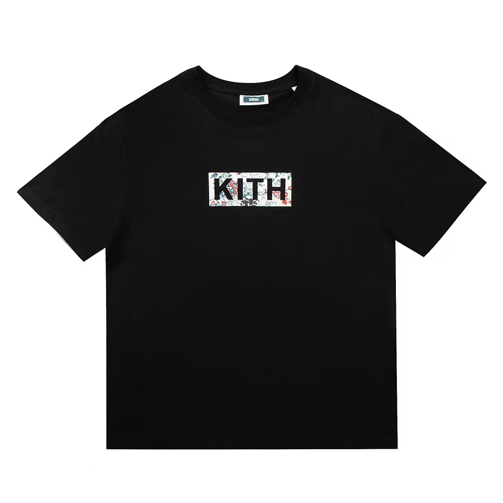 Mens Designer T-shirts à manches courtes Kith T-shirt Crewneck Shirts Casual Tee Polos Vêtements surdimensionnés T-shirt Graphic 181