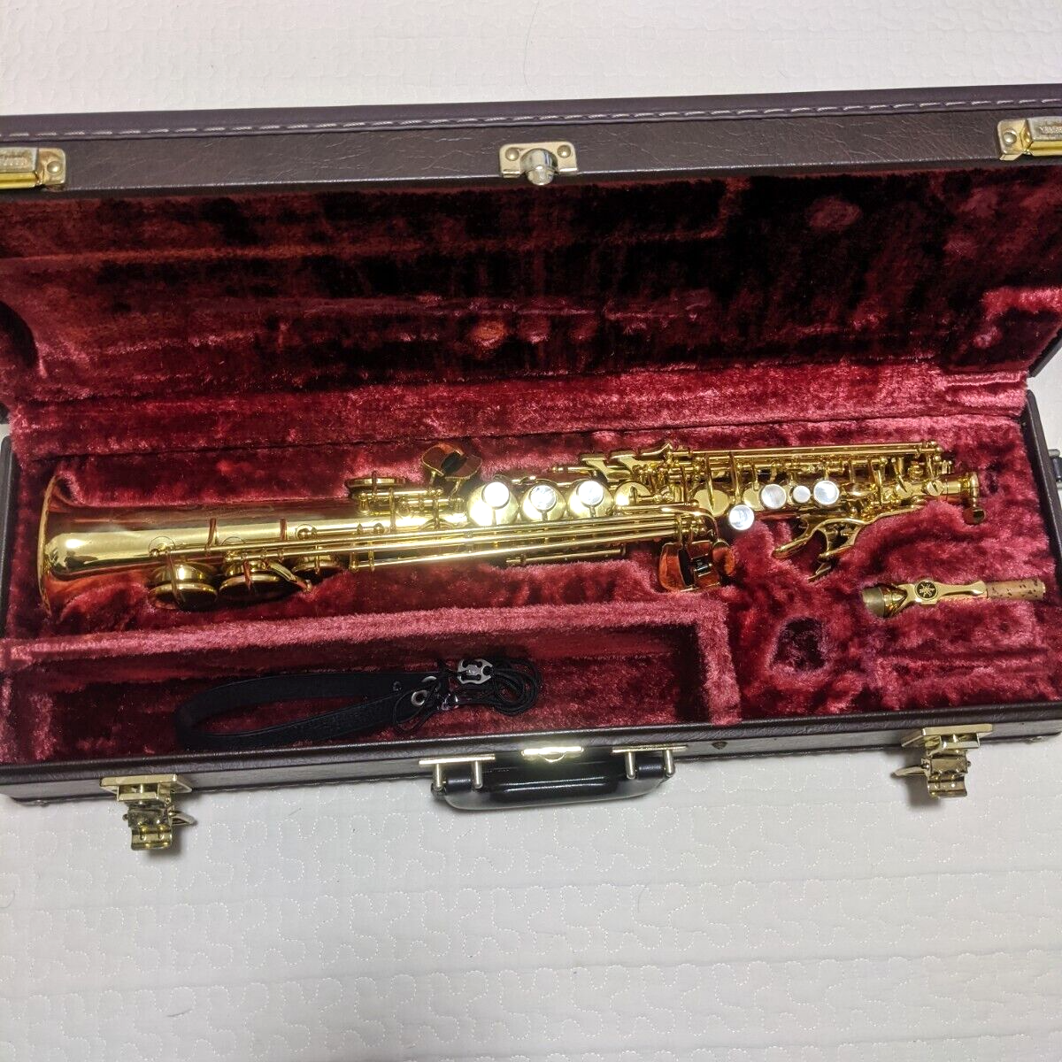 Soprano Sax YSS-675 med hårt fall som samma av Pictrues