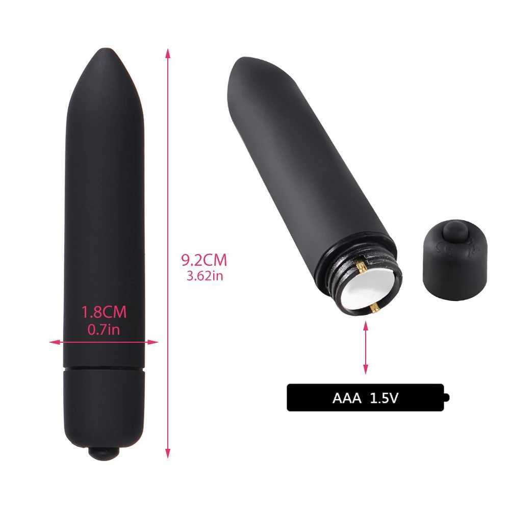 Vibrateurs 10 vitesses Mini Bullet vibrateur G Spot Vibration vagin Clitoris stimulateur gode vibrateur adulte jouets sexuels pour les femmes Masturbation