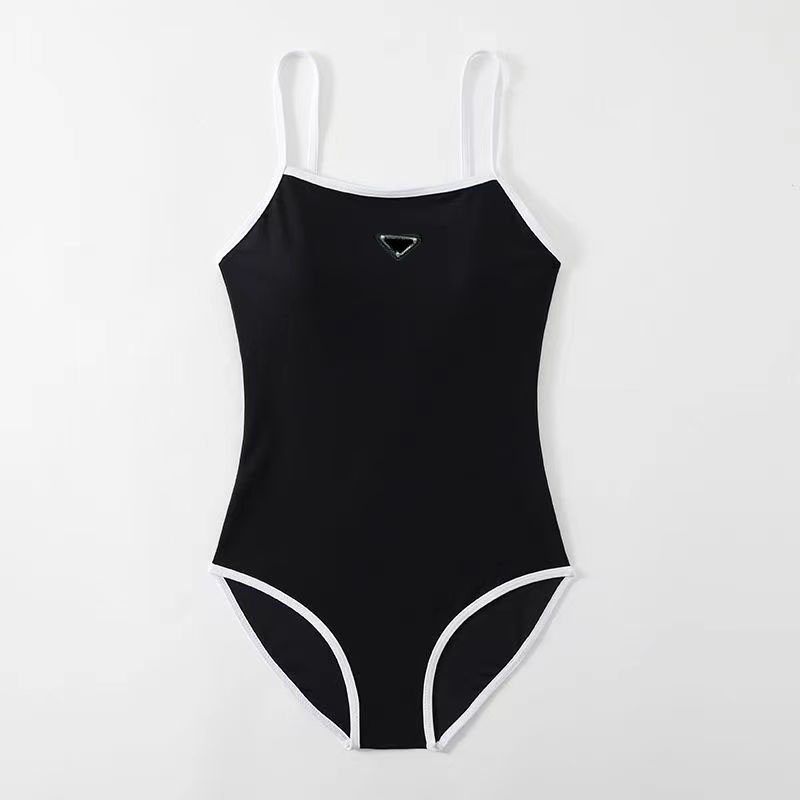 Damskie stroje kąpielowe Summer Bikini Swimsuit Style plażowy Styl Bieg Haftowe Zestawy bielizny dla Lady Slim Swimodwears żeńskie stroje kąpielowe jednoczęściowe zestaw m-xl