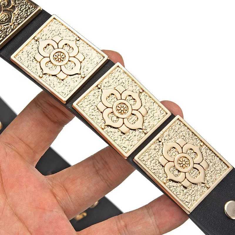 Bälten Creative Hot Selling Antique Accessories Metal Belt Alloy Three Piece Suit Han Style Belt Fashion Trend China-Chic personlighet