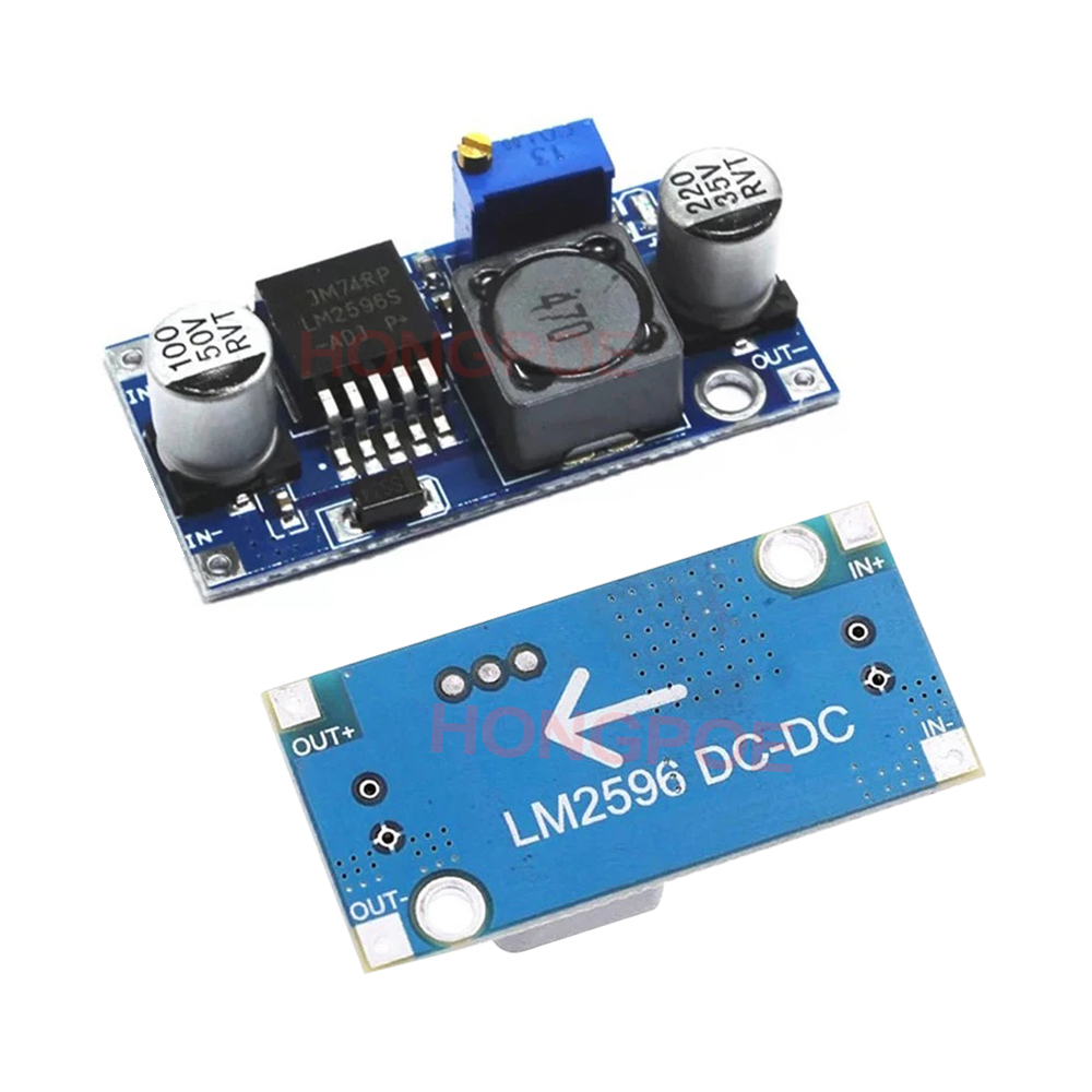 LM2596S-ADJ 3-40V DC-DC Verstelbare Step-down Spanningsregelaar Voeding MODULE BOARD 3A Buck Converter LM2596s LM2596