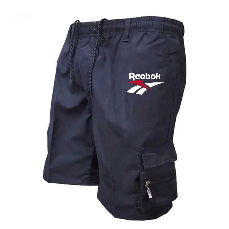 Pantaloncini da uomo 2024 Pantaloni cargo da uomo Moda Pantaloni corti casual uomo Primavera Estate Pantaloni multi-tasca Homme Boardshorts larghi J240124