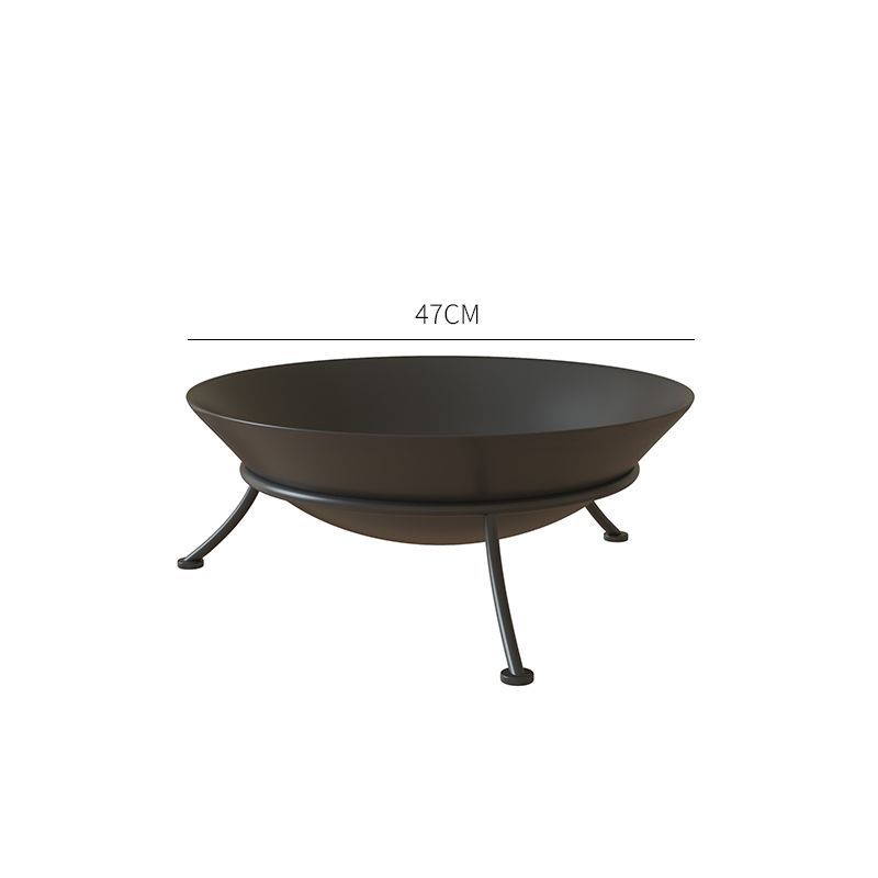 Wrought Iron Charcoal Grill Household Indoor and Outdoor Brazier Bonfire Rack Brazier Rack Portable Fire Pit