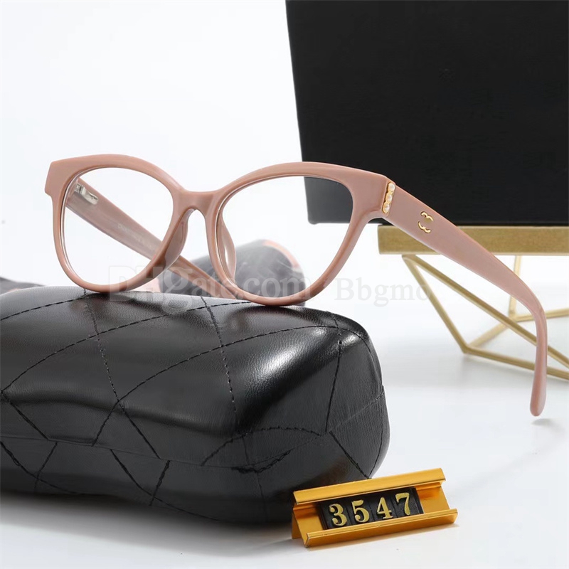 Designer sunglasses eyeglass frame brown lens Fashion ins net red same men and women vintage wholesale with box vintage glasses