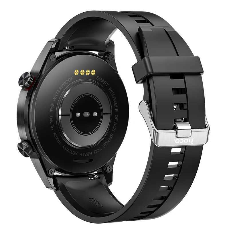 Versione di aggiornamento degli orologi intelligentiHoco Y2 Pro Schermo TFT da 1,28 pollici IP68 Bracciale sportivo impermeabile Monitoraggio della frequenza cardiaca Versione chiamata Smartwatch YQ240125