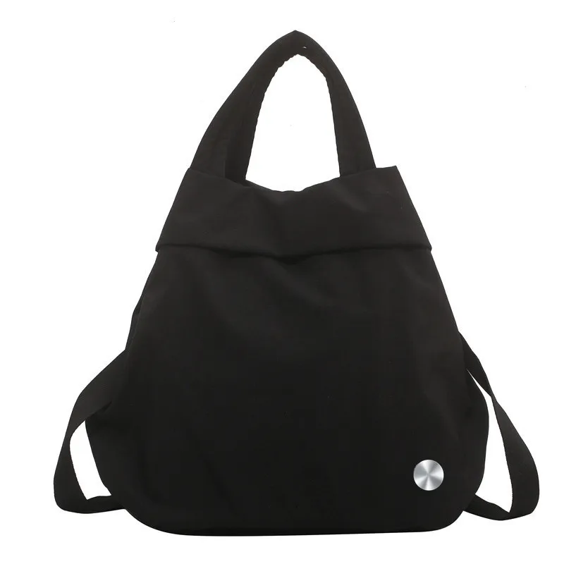 LL-E2066 Tote Bags Women Handbag Gym Outdoor Sports Shoulder Bag Travel Casual Cross Body Pack Large Capacity Nylon Shopping Bags Stuff Sacks