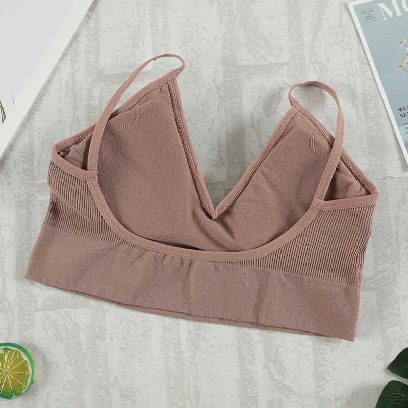 Sexy Set CHRLEISURE Bra Set Underwear Set Women Panties Sexy G-String Seamless Bralette Female Lingerie Soft Tank Crop Top 2022 New