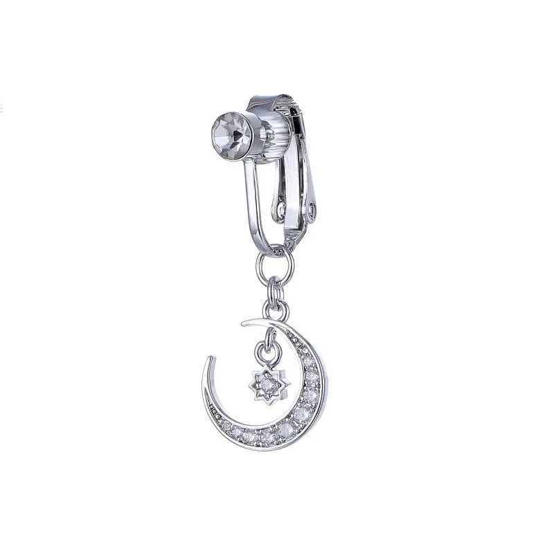 Nabel-Klingelknopf-Ringe, 1 Stück, sexy gefälschter Bauchring, Schmetterling, gefälschter Bauchnabelpiercing, Schlangen-Clip auf Nabelschnur, gefälschter Piercing-Knorpel-Ohrring-Clip, YQ240125