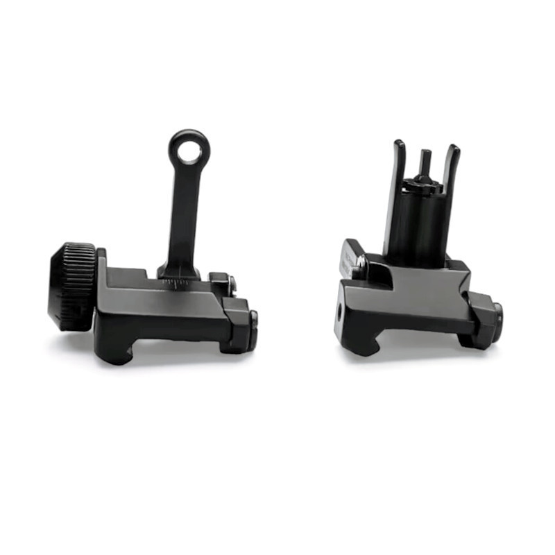 KAC300 machine sight all metal folding metal mechanical sight 20MM rail AR front and rear alignment M4 appearance parts