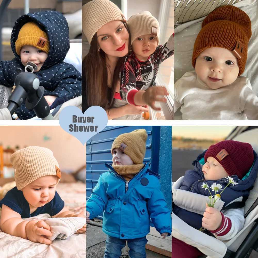 Gorro/bonés de caveira moda bebê chapéu para meninos malha bebê gorro para crianças boné crianças chapéus para meninas bebê bonnet criança boné acessórios infantis 1-4y 240125