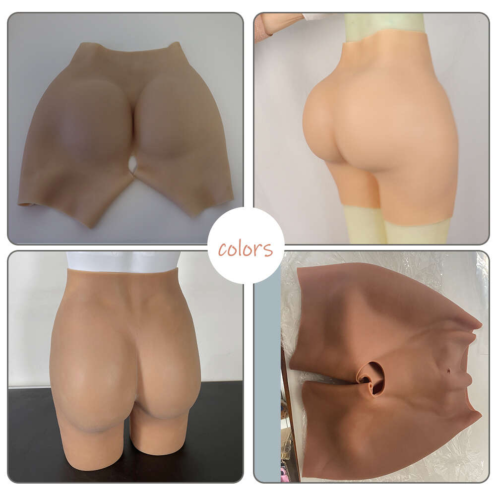 Costume Accessories Natural Shape Cheap Big Buttocks Fake Ass Shaper for Woman to Get Bigger Boobs Huge Breast Forms Pads Shapewear