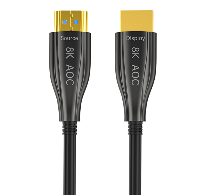 8K HDMI AOC كابل نشط 2.1 120Hz 48GBS الألياف البصرية HDMI متوافقة 2.1 2.0 الكابل عالي السرعة HDR EARC لمحول العرض مربع التلفزيون 10M 20M 30M 50M