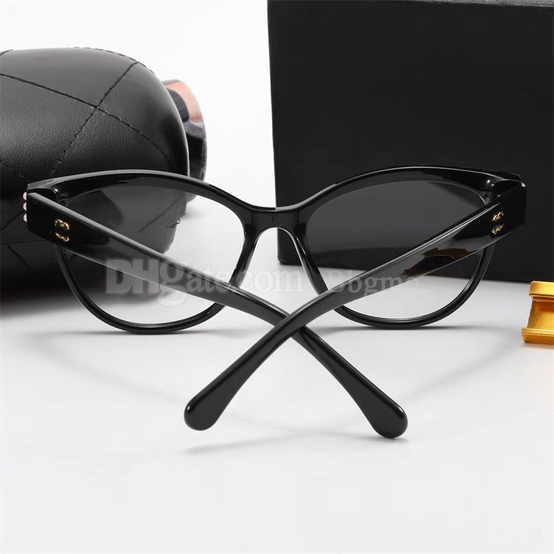 Designer sunglasses eyeglass frame brown lens Fashion ins net red same men and women vintage wholesale with box vintage glasses