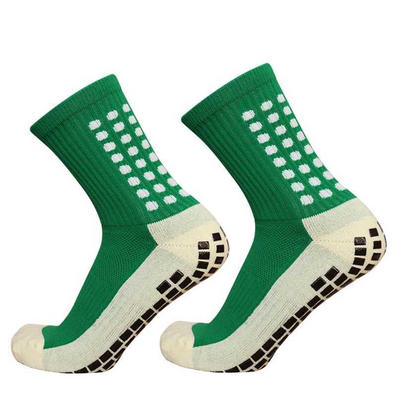 Sportsocken 12 Paar Neue Fußballsocken Männer und Frauen Sportsocken rutschfeste Silikonunterseite Fußball-Baseballsocken Rugby-Socken YQ240126