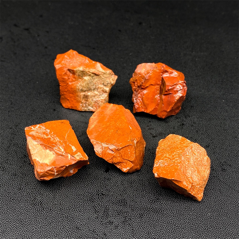 Pierres précieuses et minéraux bruts en cristal de jaspe rouge, Quartz naturel, pierres brutes de guérison en cadeau