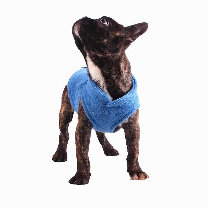 Dog Apparel Winter Dog Clothes for Small Dogs/Cats Warm Fleece Sweaters Vest Harness Jacket Puppy Pet Apparel Chihuahua Bulldog Costumes
