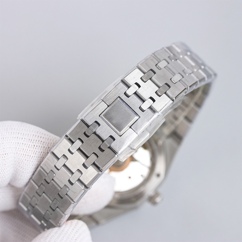 montre femmes montres saphir miroir visage automatique mouvement mécanique 34mm Montre de luxe bracelet en acier inoxydable montre-bracelet d'affaires relogios de haute qualité