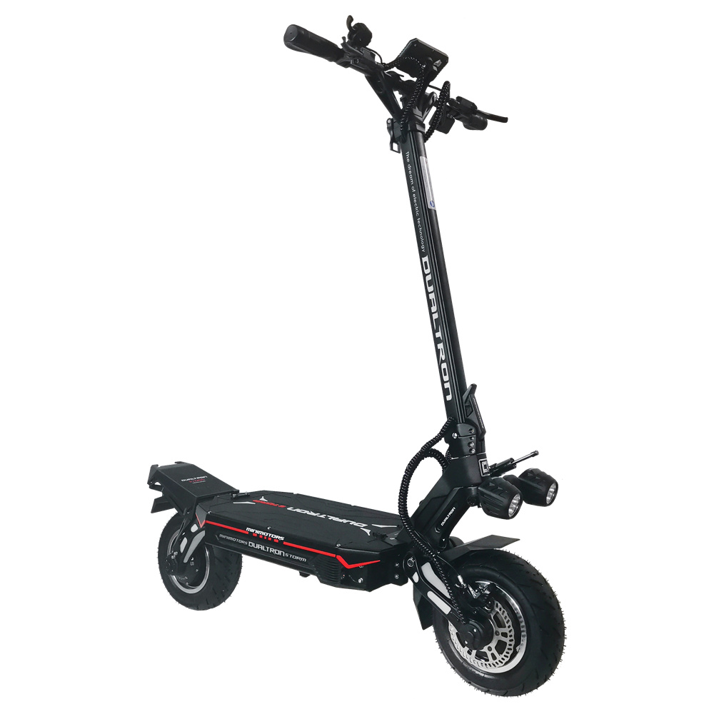 New Dualtron Storm Ltd Scooter Electric Scooter 84V 45AH لوح التزلج مزدوج المحرك 11 بوصة Nutt Minimotors ترقية EY4 Display App