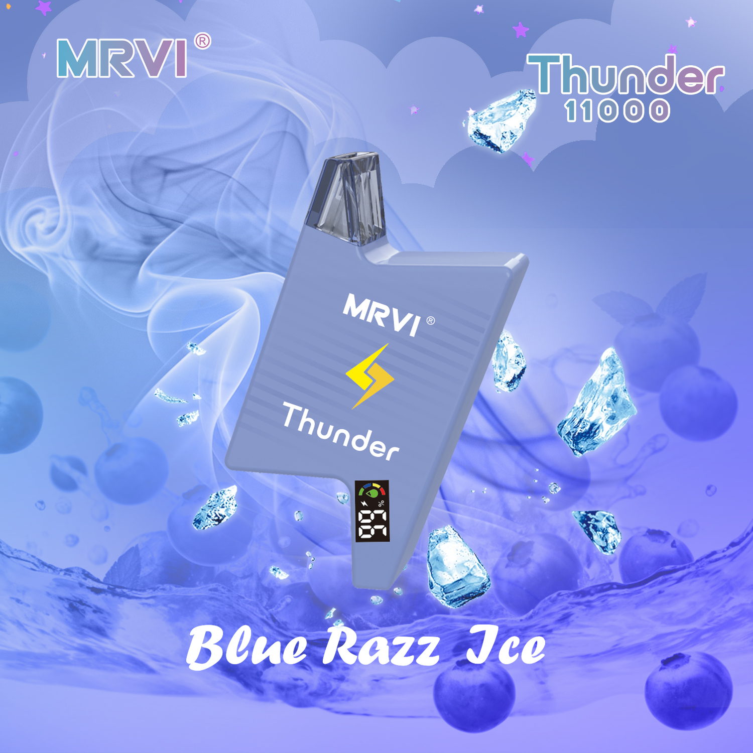 New Hot MRVI Thunder 11000 Puffs Wholesale Low Price Disposable Electric Free Ship Electronic Cigarette Puff 15k Local Warehouse