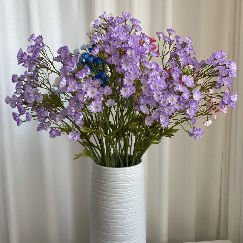Fiori artificiali Decorazioni la casa Fiori finti con gambo lungo fiori decorativi nuziali