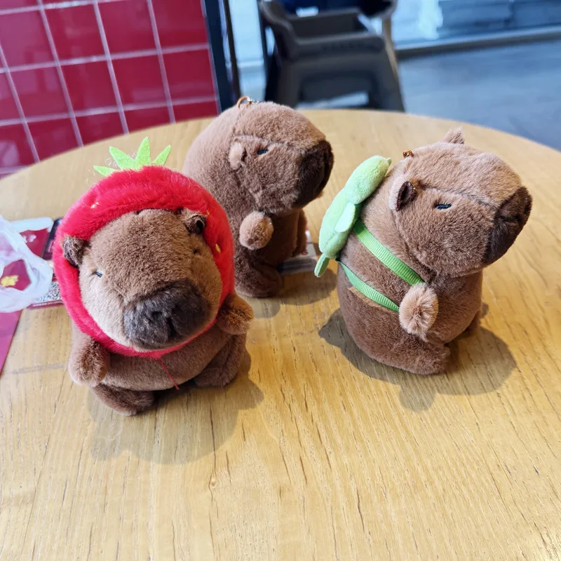  Plush Simulation Capybara Anime Furry Toys Kawaii Soft Plush Toys For Children Cute Dolls Plush Toys Children Gifts