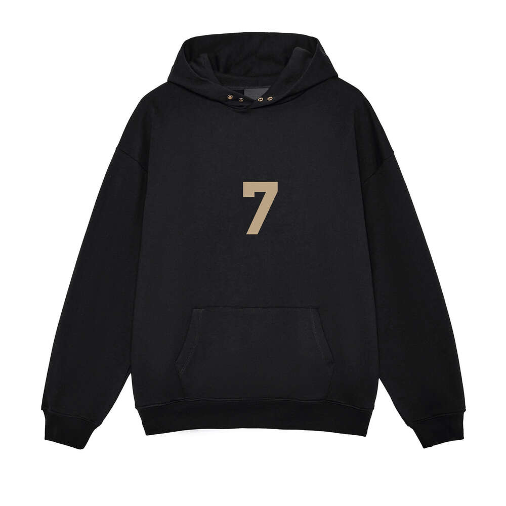 essentialsweatshirts säsong huvudlinje durant samma dimma nummer 7 trendiga män och kvinnor high street hooded tröja ins