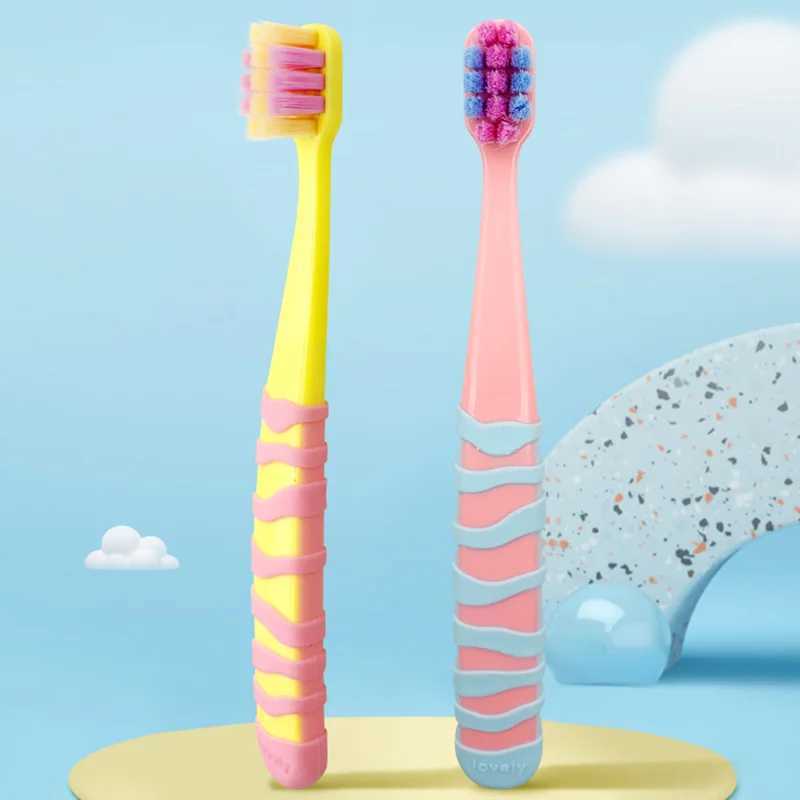 Toothbrush 2-12Y Kids Colorful Toothbrush Training Toothbrush for Girl Ultra Soft Toothbrush Theeth Cleaner Children Toothbrush Accessories