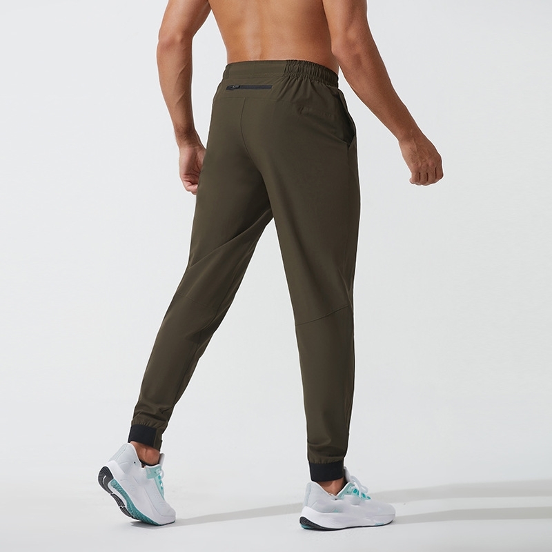 LU-1033 Spring-Summer Thin Woven Quick-drying Pants Mens Outdoor Running Pants Training Pants Casual Relaxed Yoga Pants