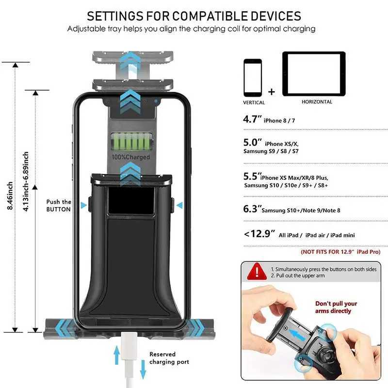 Tablet PC-standaard Universele autobeker Telefoonhouder Tabletstandaard Mobiele telefoonhouder Drinkfles iPad-houder Ondersteuning Smartphone Mobiele telefoon Pad 11 inch YQ240125