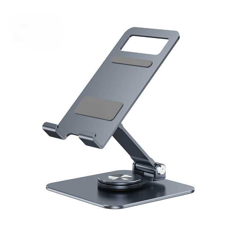 Tablet PC Stands Desktop Mobiltelefonhållare Stand för iPhone iPad Justerbar surfplatta vikbar tabell mobiltelefon skrivbord stativ hållare universal yq240125