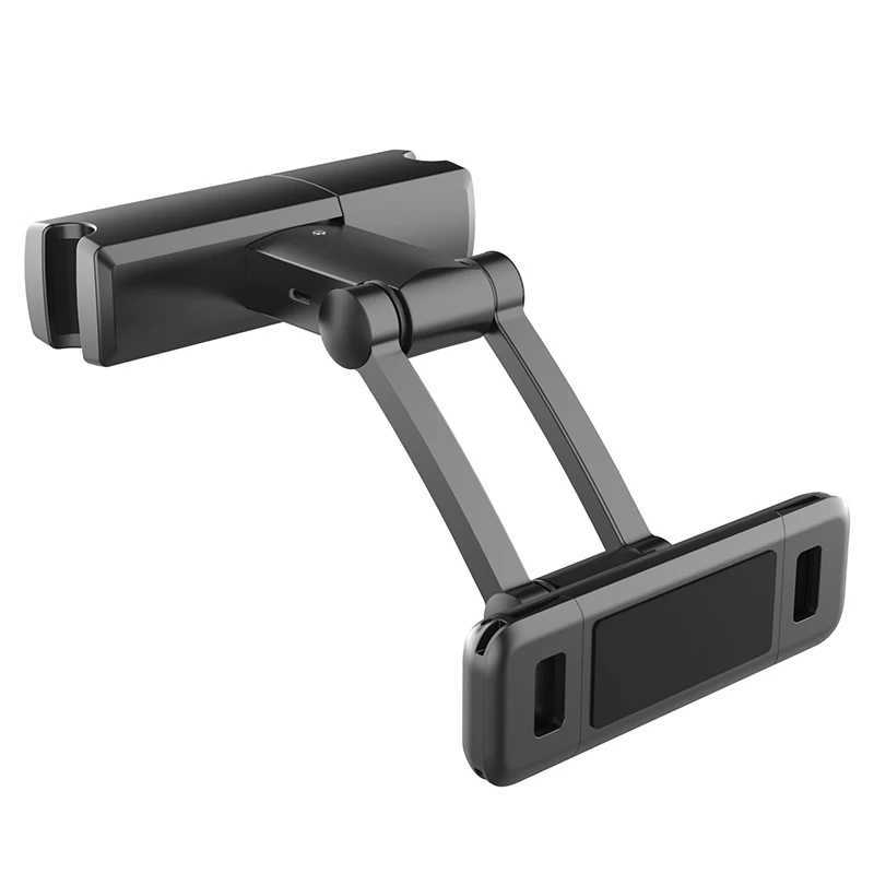 Tablet PC Stands Tablet PC Stands Smoyng Foldble Car Back Seat Headrost Tablet Phone Car Holder Stand med USB Charger Support för iPad Car Mount YQ240125