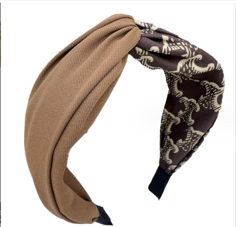 Luxe croix bandeaux tissu bandes de cheveux Bandanas pour les femmes de haute qualité concepteur bandeau bandeaux Bandana cadeau livraison directe