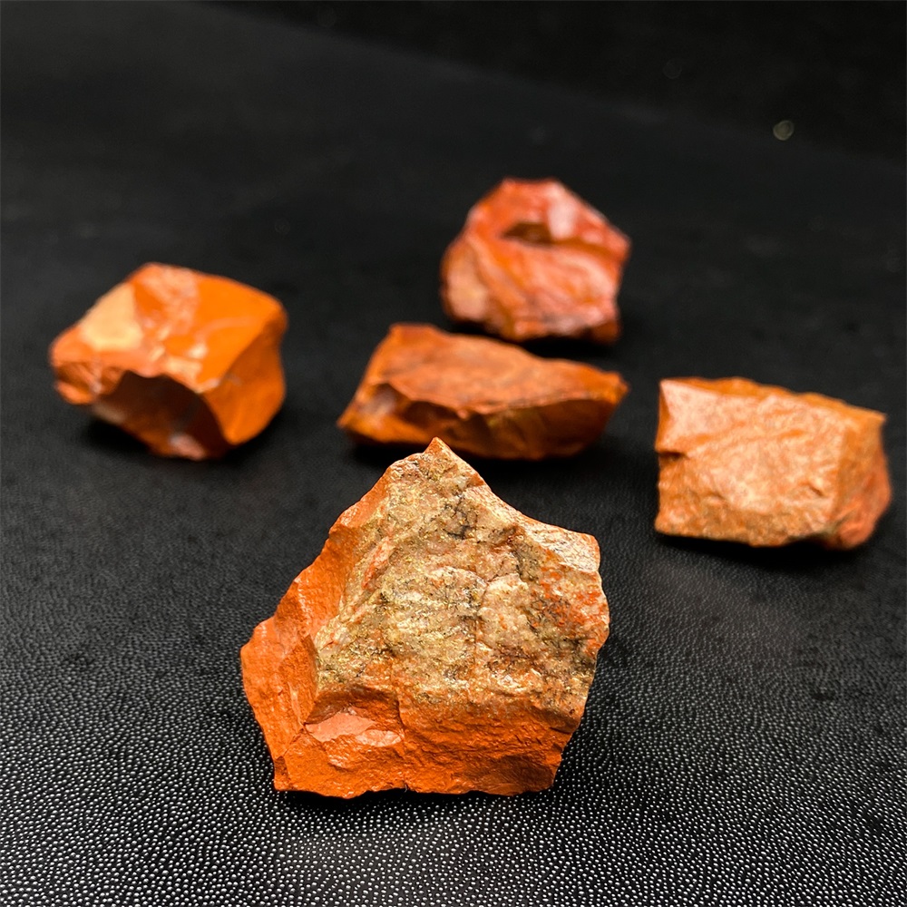 Pierres précieuses et minéraux bruts en cristal de jaspe rouge, Quartz naturel, pierres brutes de guérison en cadeau
