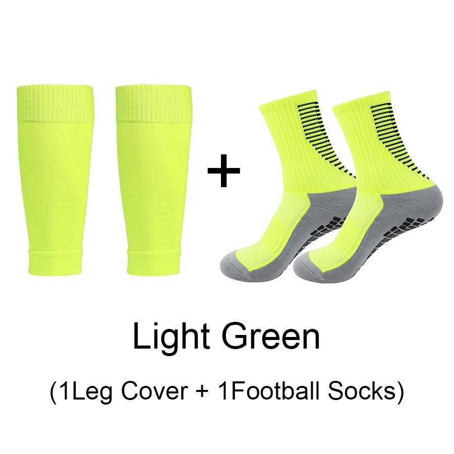 Sports Socks of High Elasticity Shin Guards Football Leg Cover Non-slip Soccer Tennis Basketball Sport Socks Grip Cycling Riding Socks YQ240126