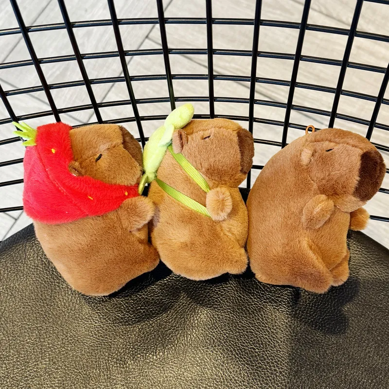  Plush Simulation Capybara Anime Furry Toys Kawaii Soft Plush Toys For Children Cute Dolls Plush Toys Children Gifts