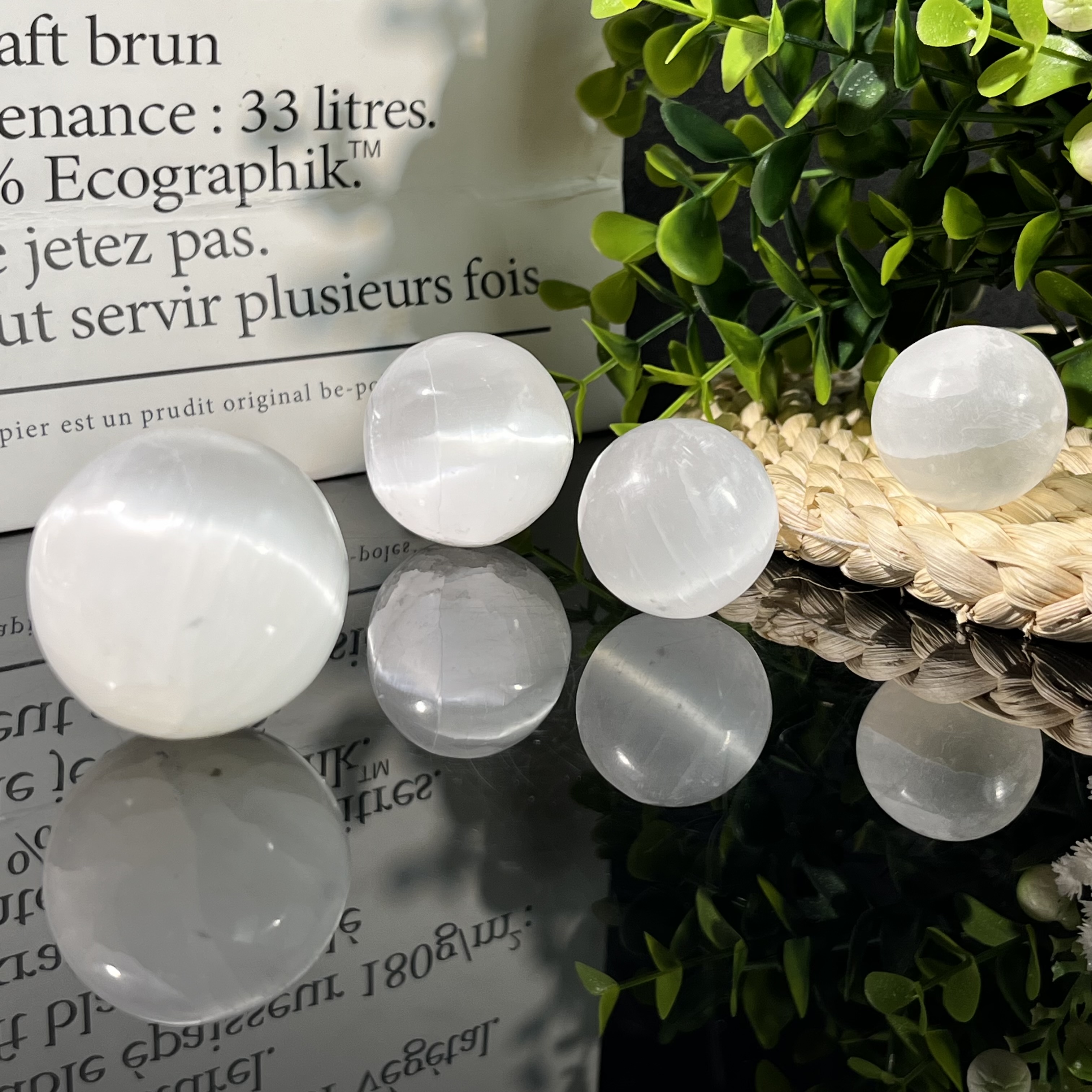Doğal berrak kuvars kristal küre topu iyileştirici değerli taş hediye enerjisi