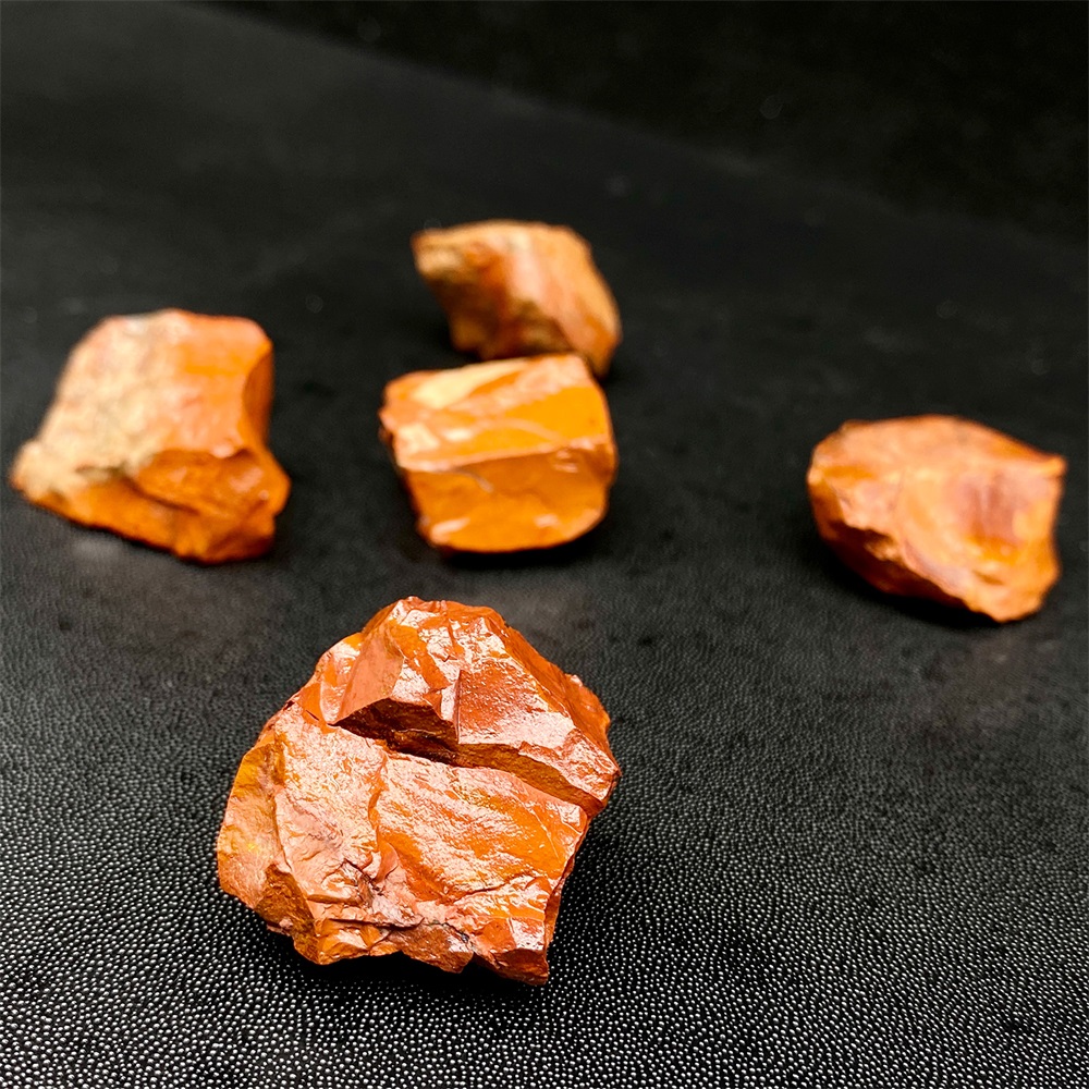 Pierres précieuses et minéraux bruts en cristal de jaspe rouge, Quartz naturel, pierres brutes de guérison en cadeau