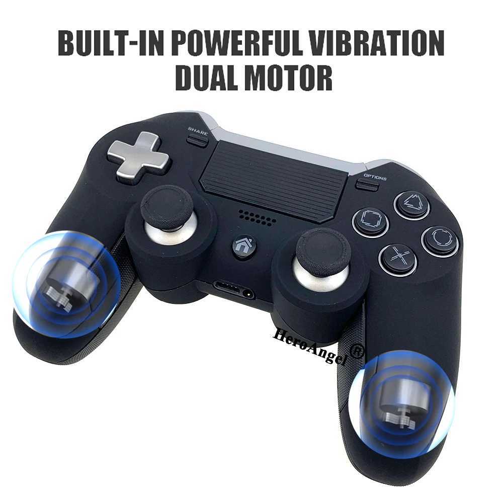 Gamecontroller Joysticks Drohipping Wireless Controller für 4 Elite Bluetooth Gamepad Press Panel Dual Vibration 3,5 mm oder 4 umschaltbare Tasten Joystick YQ240126