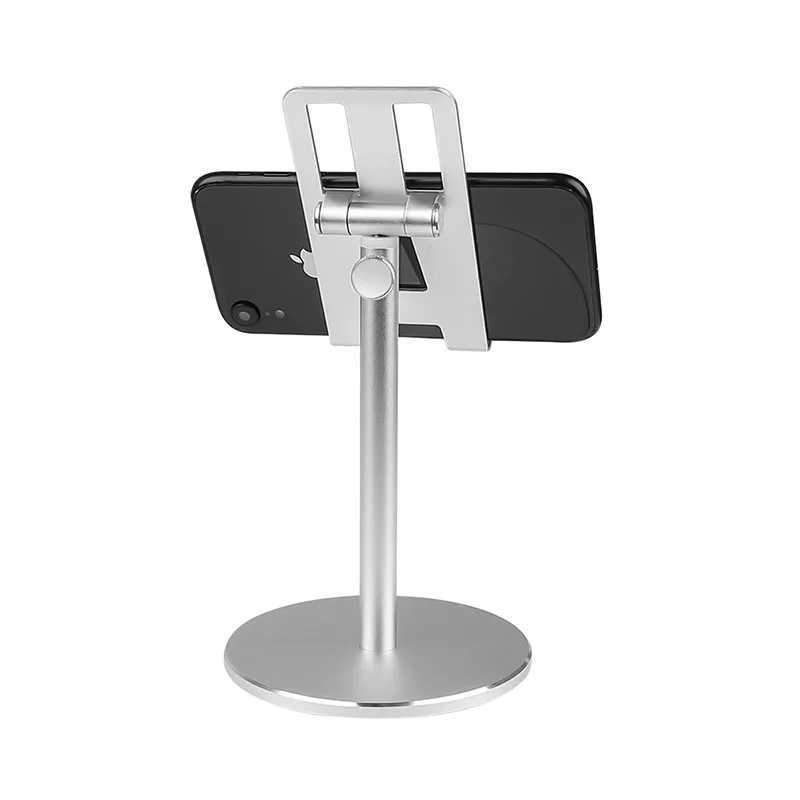 Tablet PC Stands Justerbar höjd aluminium surfplatta telefonhållare display stativ skrivbord 4-12,9 tum mobil surfplatta mobiltelefonstativ för iPhone iPad YQ240125