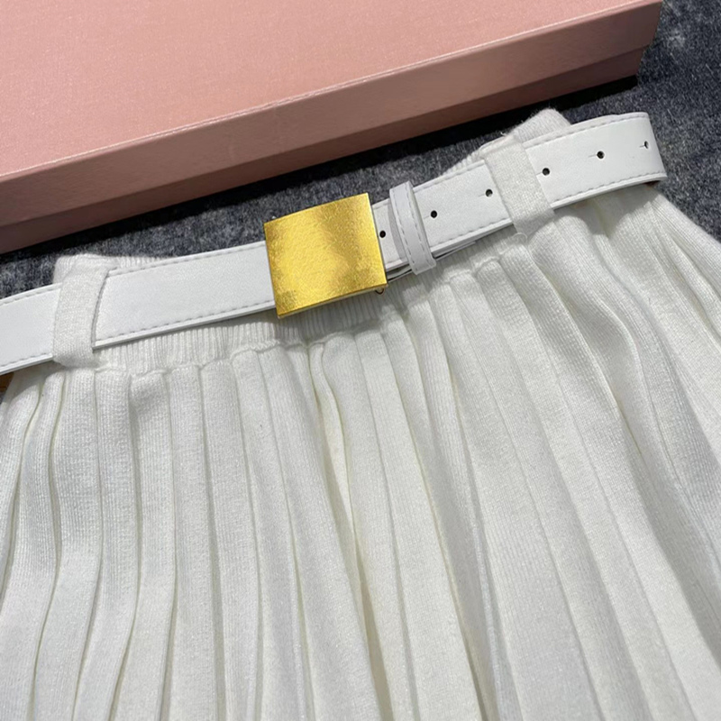 Летняя женская юбка Дизайнерские короткие юбки с эластичной резинкой на талии Плиссированные Высококачественные модные универсальные женские спортивные повседневные шорты с высокой талией Свободные студенческие шорты средней длины